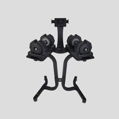 Adjustable Dumbbell Set with Stand from Half Human